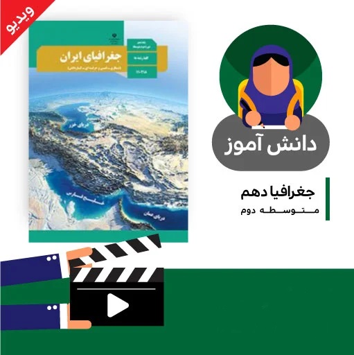 آموزش درس (روش مطالعه پژوهش در جغرافیا) کتاب جغرافیای دهم متوسطه به صورت فایل انیمیشن